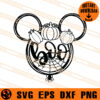 Boo Disney Halloween SVG