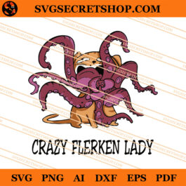Crazy Flerken Lady SVG