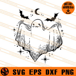 Ghost SVG, Horror Ghost SVG, Horror SVG, Halloween SVG