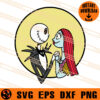 Jack Skellington And Sally SVG