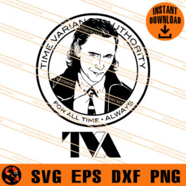 Loki Time Varian Authority For All Time Always SVG