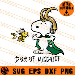 Snoopy Dog Of Mischief SVG, Snoopy SVG, Snoopy Loki SVG