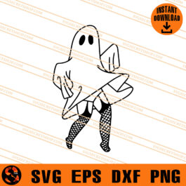 Ghost Girl SVG, Ghost SVG, Horror SVG, Halloween SVG