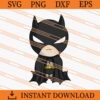 Baby Batman SVG, Batman SVG, DC Comics Character SVG 1 Baby Batman SVG