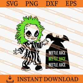 Beetle Juice Children SVG, Horror Movie Character SVG
