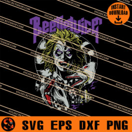 Beetlejuice SVG, Horror Movie Character SVG, Horror SVG