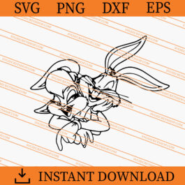 Bugs And Lola SVG, Looney Tunes SVG, Bugs Bunny SVG