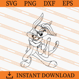 Bugs Bunny And Lola Bunny SVG, Bugs And Lola SVG