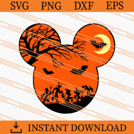 Disney Halloween SVG, Mickey SVG, Disney SVG, Horror SVG