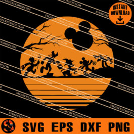 Disney Halloween SVG, Disney SVG, Mickey SVG, Halloween SVG
