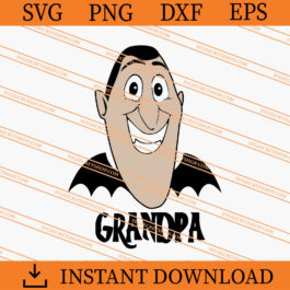 Dracula Grandpa SVG