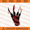 Freddy Krueger Don't Fall Asleep SVG