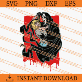 Ghostface Scream Scary Movie SVG, Ghostface SVG