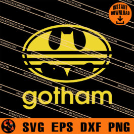 Gotham Logo SVG, Gotham SVG, Batman Logo SVG