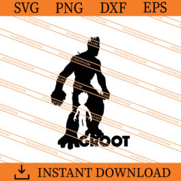 Groot SVG, Marvel SVG, Marvel Movie Character SVG