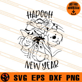 Hapooh New Year SVG