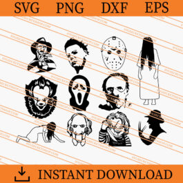 Horror Movie Villains SVG