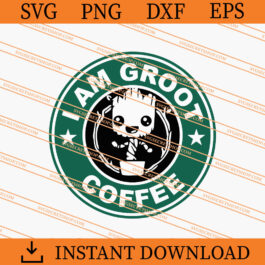 I Am Groot Coffee SVG, Groot Coffee SVG, Groot SVG