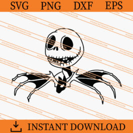 Jack Skellington SVG, Jack SVG, Horror Movie Character SVG