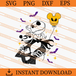 Jack Skellington Disney Halloween SVG, Jack Skellington SVG