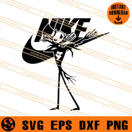 Jack Skellington Nike SVG