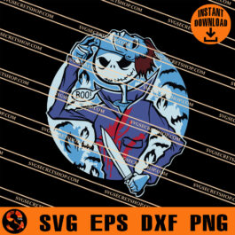 Jack Skellington Costume Michael Myers SVG