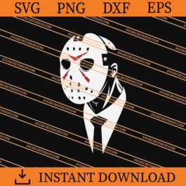 Jason Voorhees SVG, Jason SVG, Horror Movie Character SVG