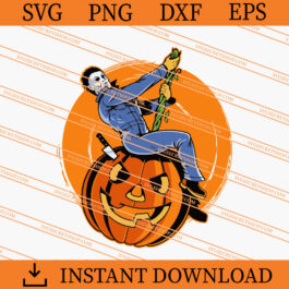 Michael Myers The Pumpkin Ball SVG, Michael Myers SVG