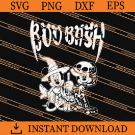Mickey Boo Bash SVG, Mickey SVG, Boo Halloween SVG
