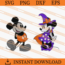 Mickey Disney Halloween SVG