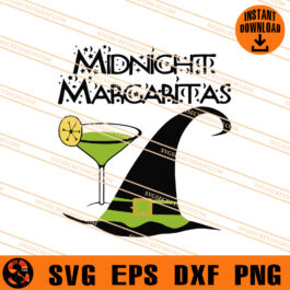 Midnight Margaritas SVG, Horror SVG, Halloween SVG