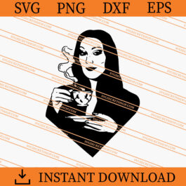 Morticia Addams SVG, Addams Family SVG, Horror SVG