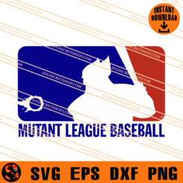 Mutant League Baseball SVG, Mutant League SVG, Baseball SVG