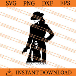 Peggy Carter SVG, Marvel Movie Character SVG, Agent Carter SVG