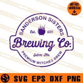 Sanderson Sisters Brewing Co SVG, Sanderson Sisters SVG