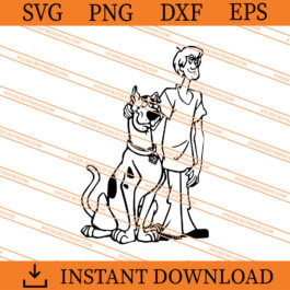 Scooby-Doo And Shaggy SVG, Scooby-Doo SVG, Shaggy SVG