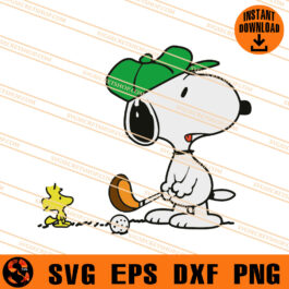 Snoopy Golf SVG, Snoopy SVG, Peanuts SVG, Cartoon SVG