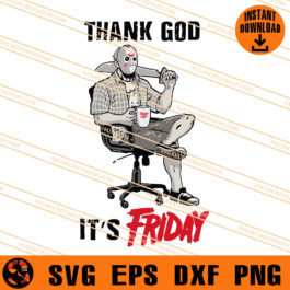 Thank God It's Friday Jason SVG, Jason SVG, Horror SVG