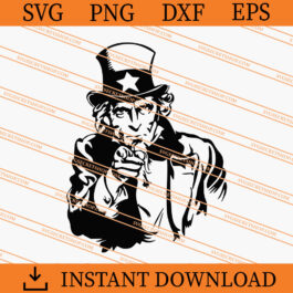 Uncle Sam SVG, American SVG, America SVG, Uncle Sam US SVG