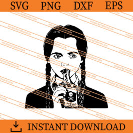 Wednesday Addams SVG, Addams SVG, Addams Family SVG