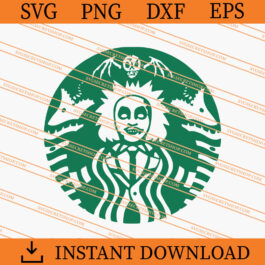 Beetlejuice Starbucks SVG