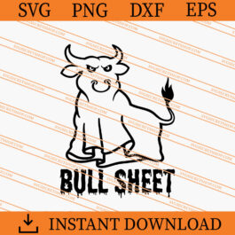Bull Sheet SVG, Funny Ghost SVG, Funny Halloween SVG