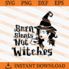 Burn Blunts Not Witches SVG