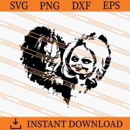 Chucky And Tiffany SVG