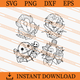 Classic Horror Character SVG, Horror Character SVG, Halloween SVG