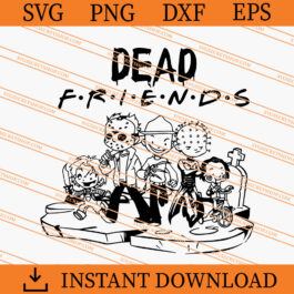 Dead Friends Horror Character SVG