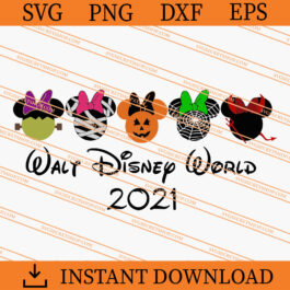 Halloween Walt Disney World 2021 SVG, Disney World 2021 SVG
