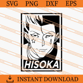 Hisoka SVG, Hunter x Hunter SVG, Anime SVG, Cartoon SVG