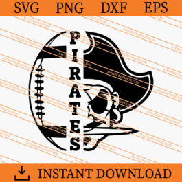 Pirates Football SVG
