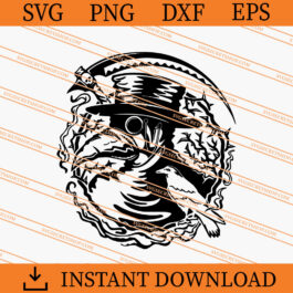 Plague Doctor And Raven SVG